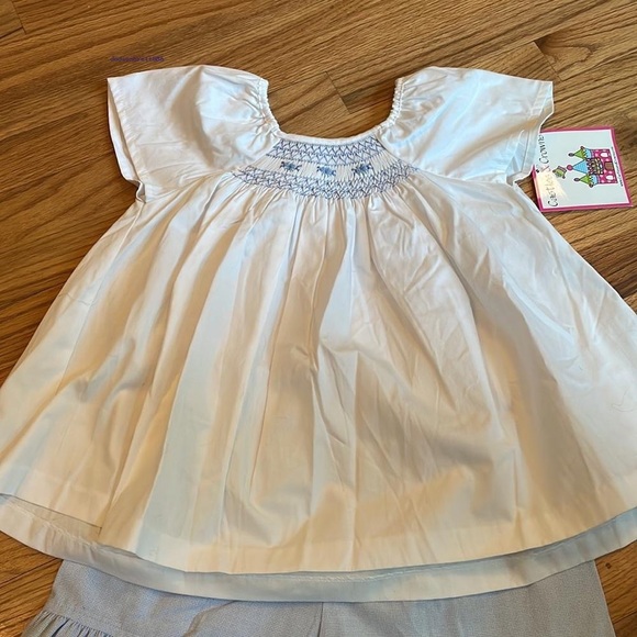 NWT- Castles & Crowns outfit- size 66X78-Blue and white- Summer pictures! - Picture 2 of 4